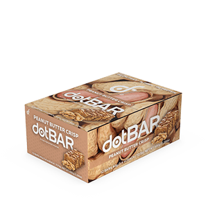 Peanut Butter Crisp dotBAR